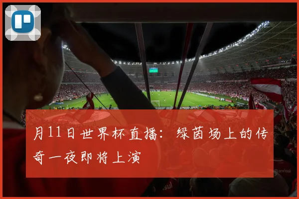 月11日世界杯直播：绿茵场上的传奇一夜即将上演